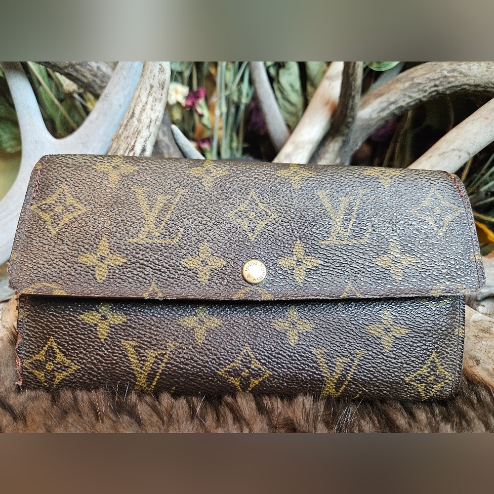 Authentic Louis Vuitton Monogram Pochette Porte